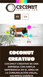 Mobile Screenshot of coconutcreativo.com